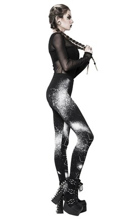 Rouge Satan Pant Tayt-Siyah