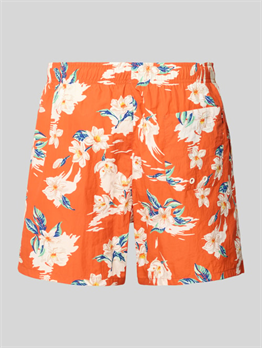 Special Hibiscus  Deniz Şortu-Turuncu