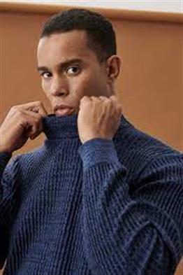 Special  L/S Balıkçı Triko Tshirt-Lacivert