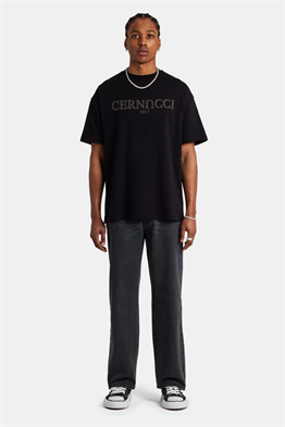 TONAL LOGO T-SHIRT-Siyah