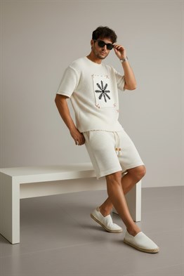 TRİKO ESPADRİL-Beyaz