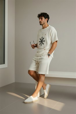 TRİKO ESPADRİL-Beyaz