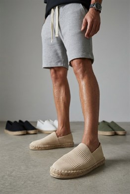 TRİKO ESPADRİL-Krem