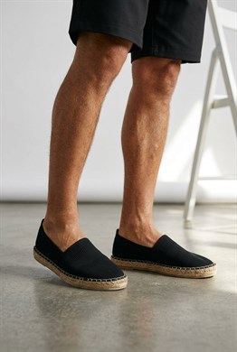 TRİKO ESPADRİL-Siyah