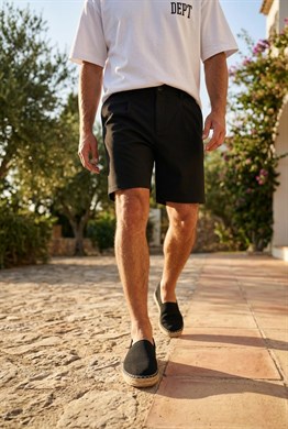 TRİKO ESPADRİL-Siyah