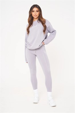 Unisex Oversize Sweat-Lila
