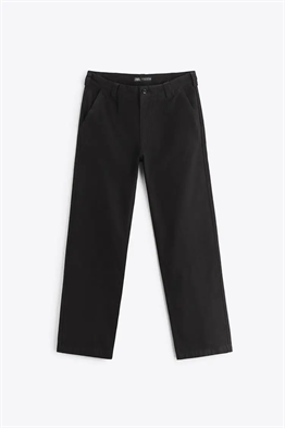 Unisex Pileli  Bol Jean-Siyah