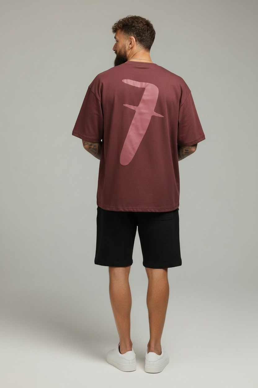 7 TSHİRT-Bordo