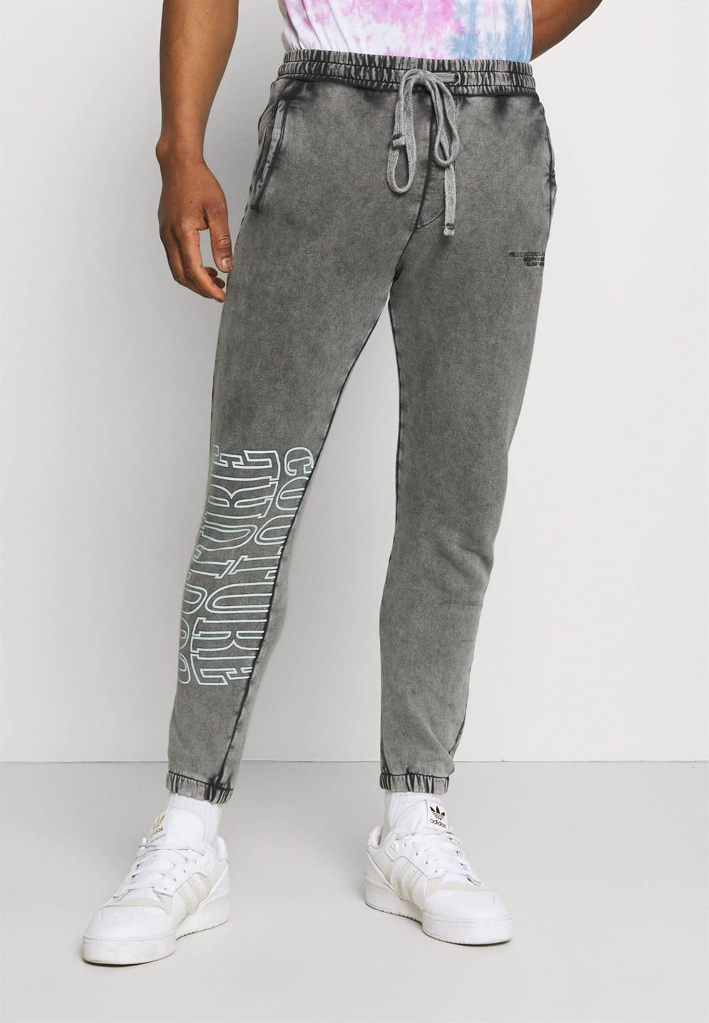 Dalga Logolu Jogger   Eşofman Altı Antrasit
