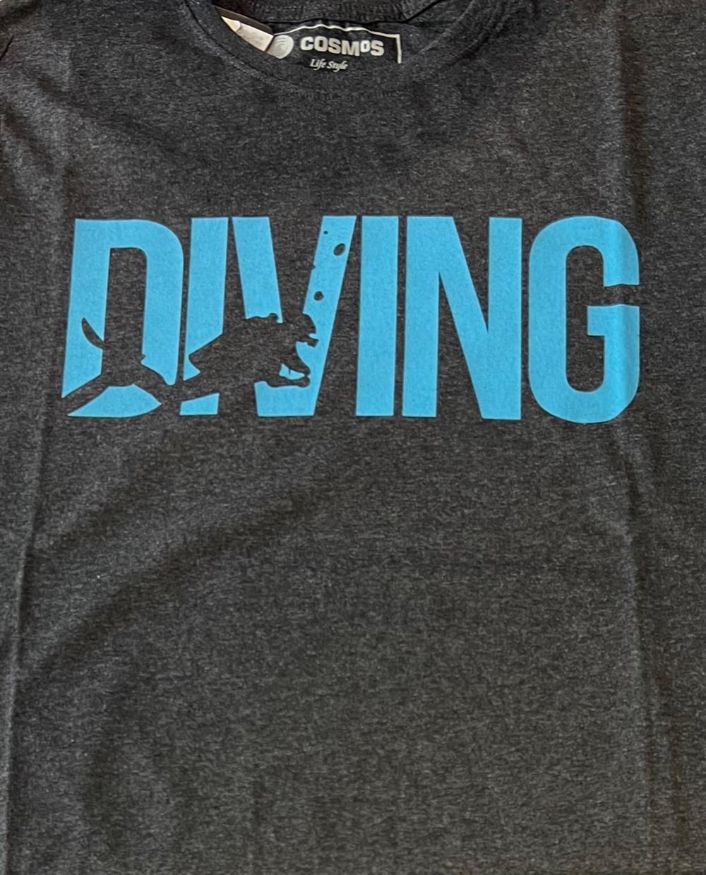 Dive Şinortel Baskılı Atlet-Beyaz