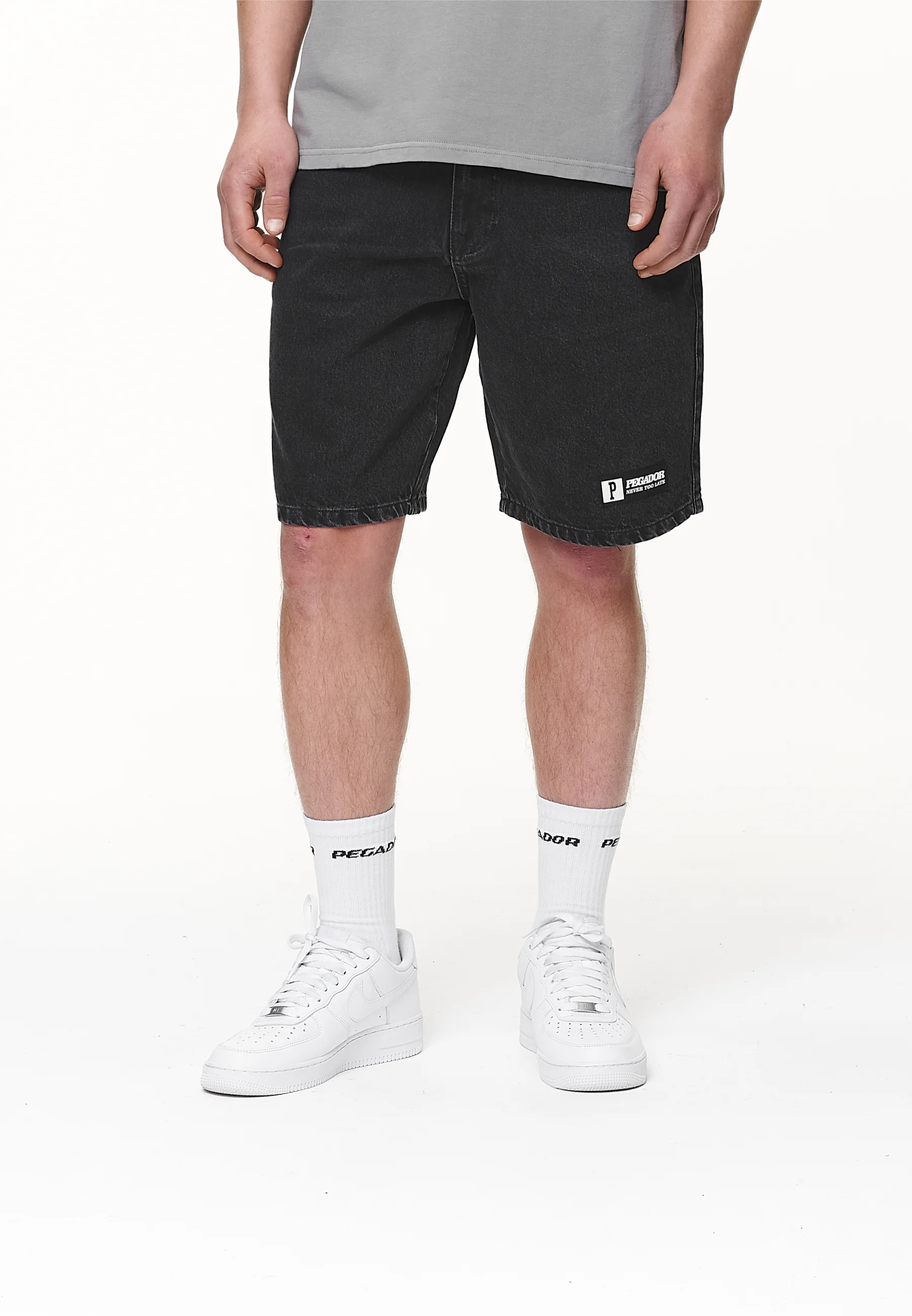 MOORES Jean Şort-Siyah