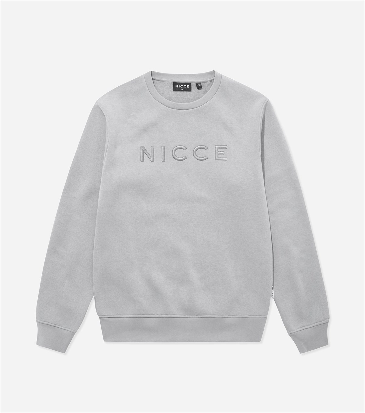 Önü Nakışlı Mercury  Sweat Gri-taş