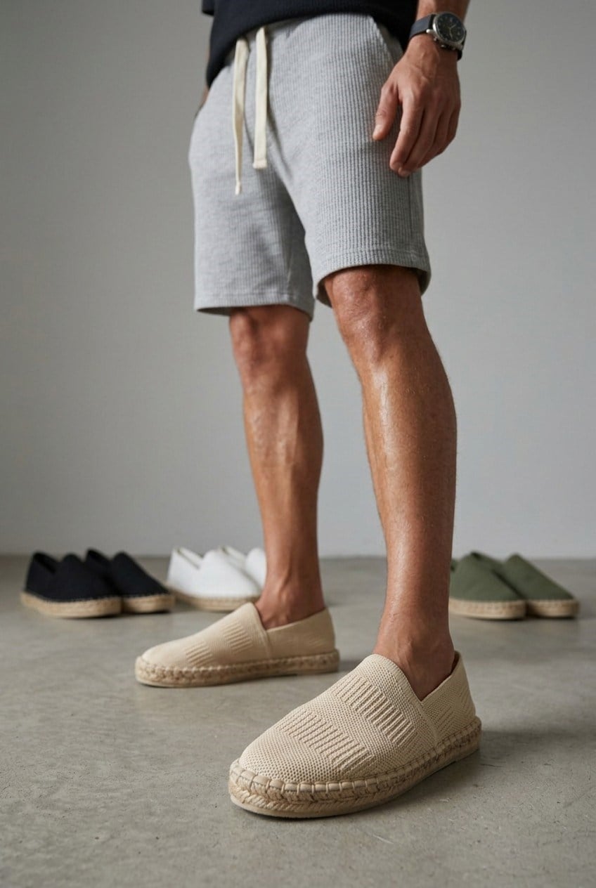 TRİKO ESPADRİL-Krem