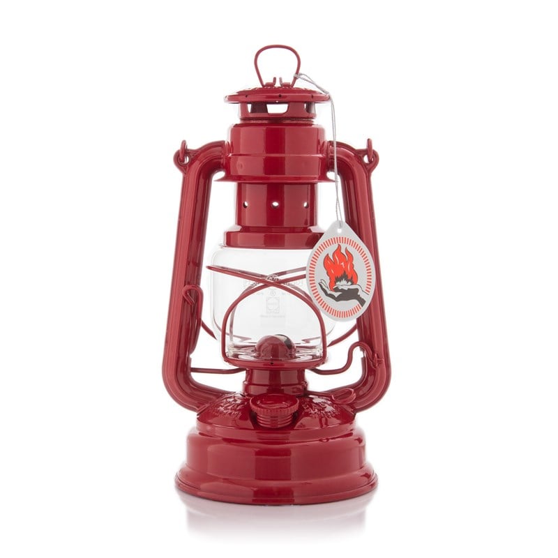 Feuerhand Hurricane Lantern 276 Ruby Red