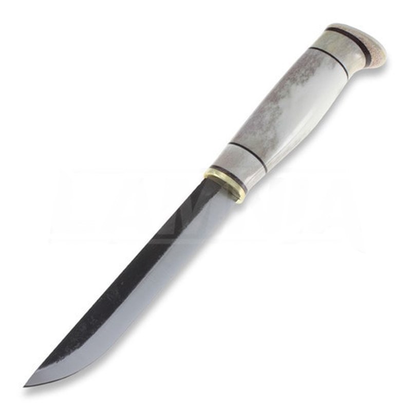 Erapuu Lappland Carver 125 puukko knife, antler