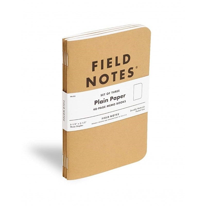 Field Notes Not Defteri (Çizgisiz)