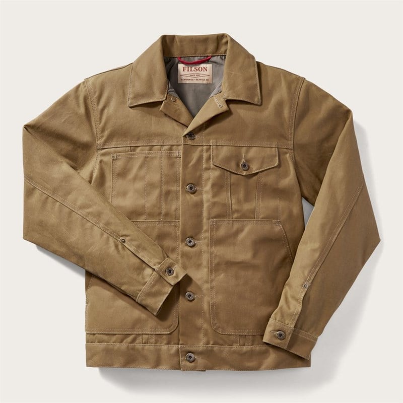 Filson TIN CLOTH SHORT LINED CRUISER JACKET