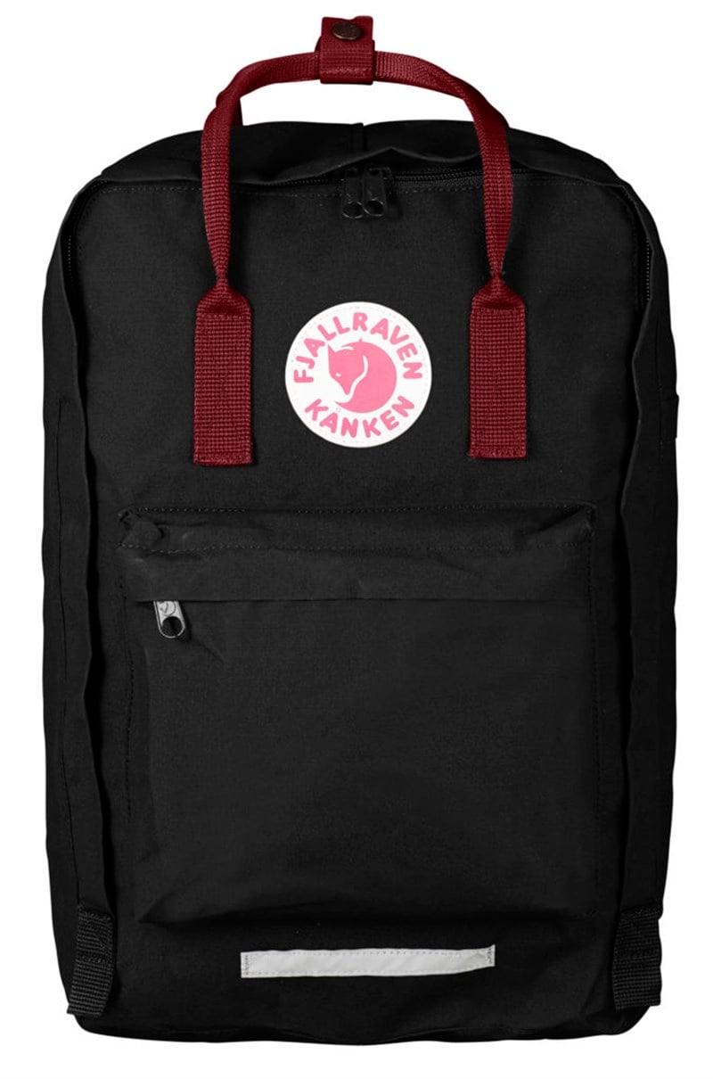 Fjallraven Kanken Laptop17″ Black-Ox Red
