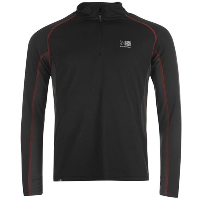 Karrimor Long Sleeve Zip Tech T-Shirt Kadın 444151