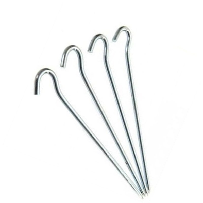 Summit 23cm/6mm Kuvvetli Çelik Çadır Kazığı 4lü Paket