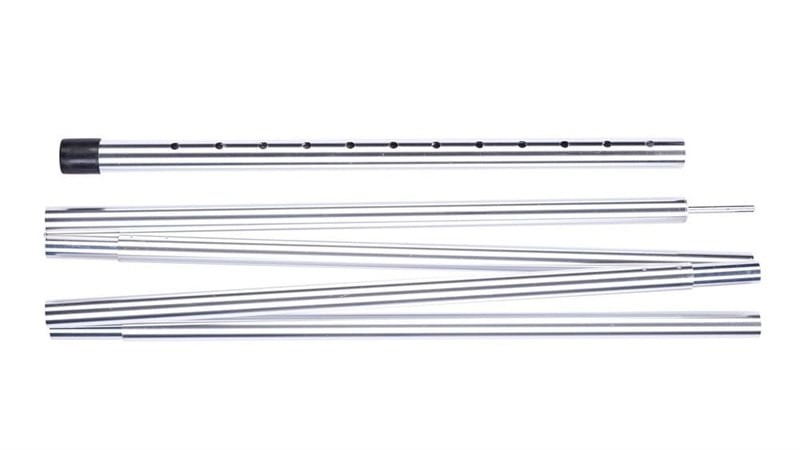 Wechsel Tarppole Vario  180-218 cm aluminium, 19 mm