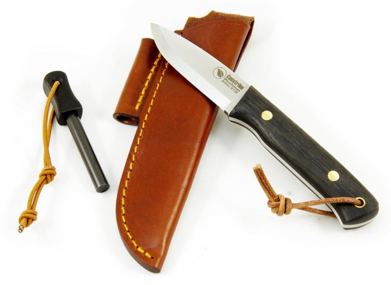 Woodsman Bog Oak/Firesteel. Roger Harrington Design