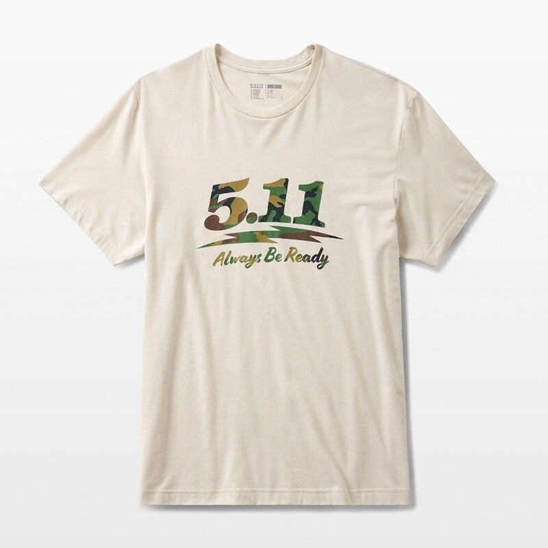 5.11 WOODLAND MOTO LOGO SS TEE TISORT