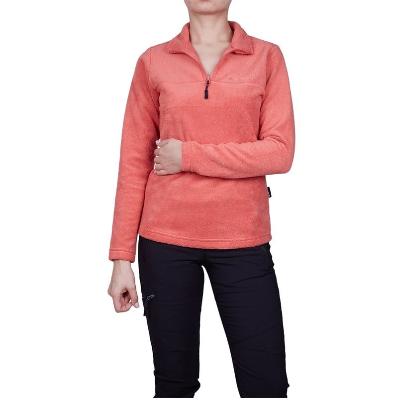 Alpinist High Hill Kadın Polar SweatShirt Kiremit