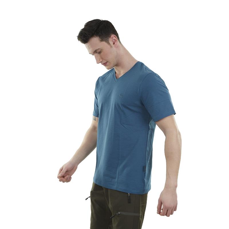 Alpinist Vortex Erkek T-Shirt Indigo