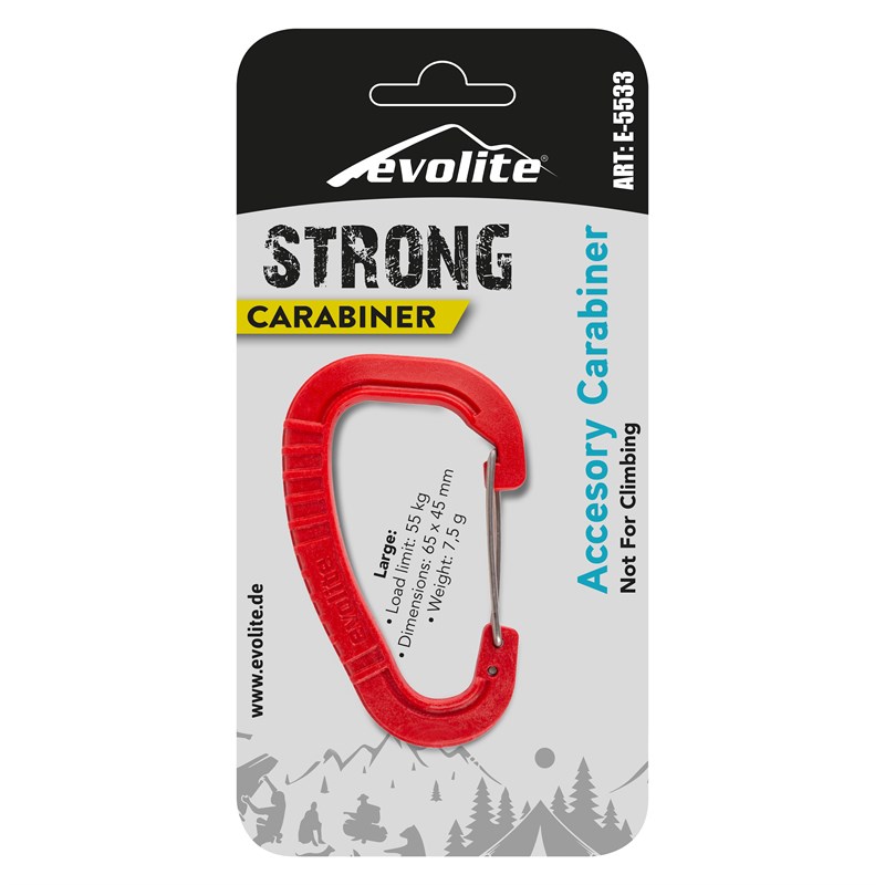Evolite Strong Karabina L - Kırmızı