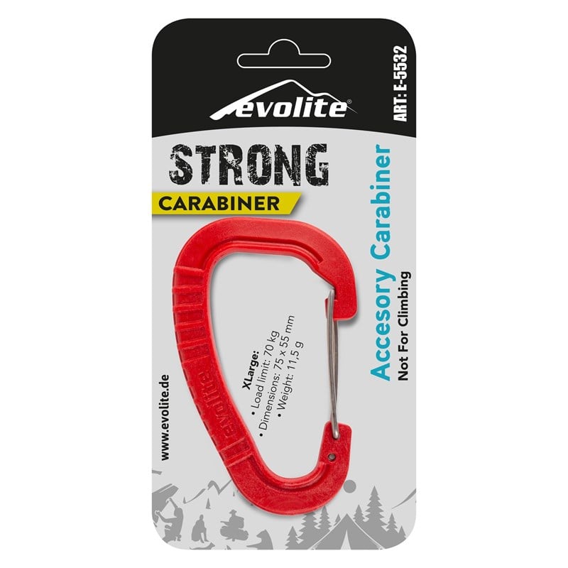 Evolite Strong Karabina XL - Kırmızı
