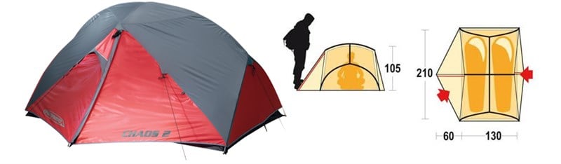 Ferrino Chaos 2 Çadır