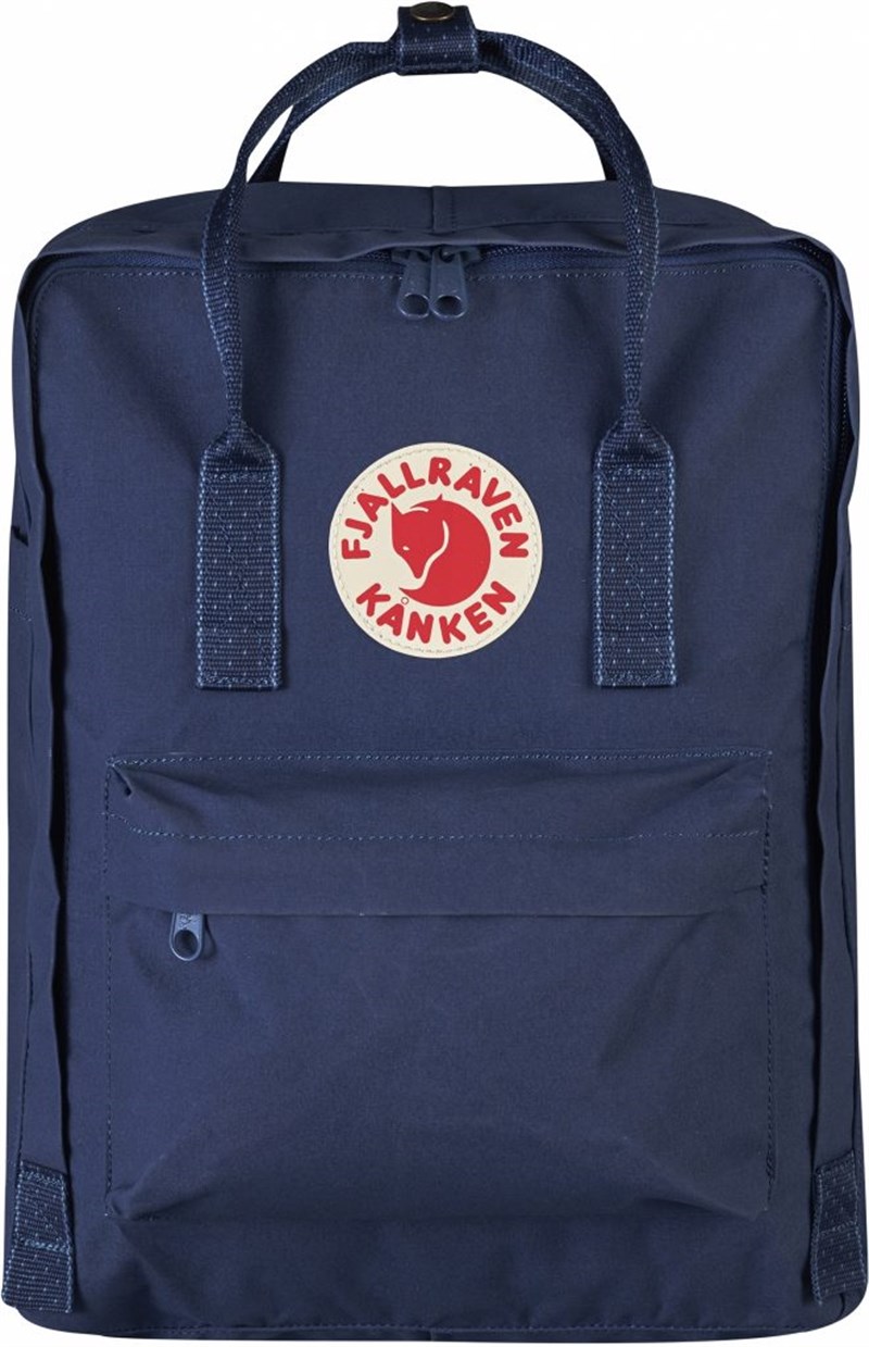Fjallraven Kanken Classic Royal Blue-Pinstripe Pattern