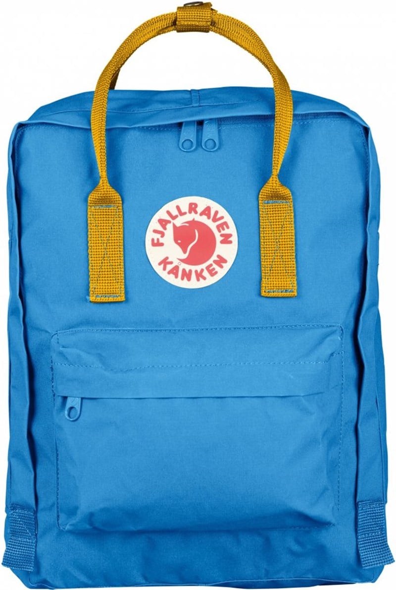Fjallraven Kanken Classic Un Blue-Warm Yellow