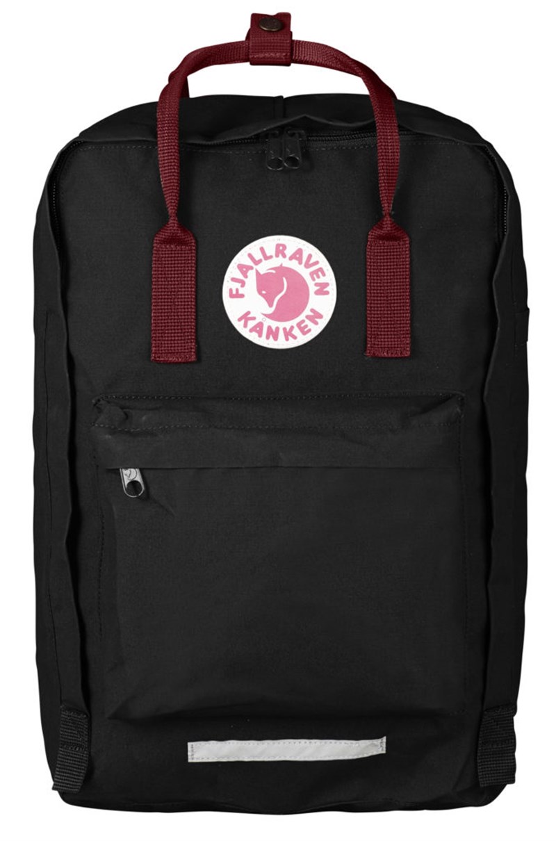 Fjallraven Kanken Laptop17″ Black-Ox Red