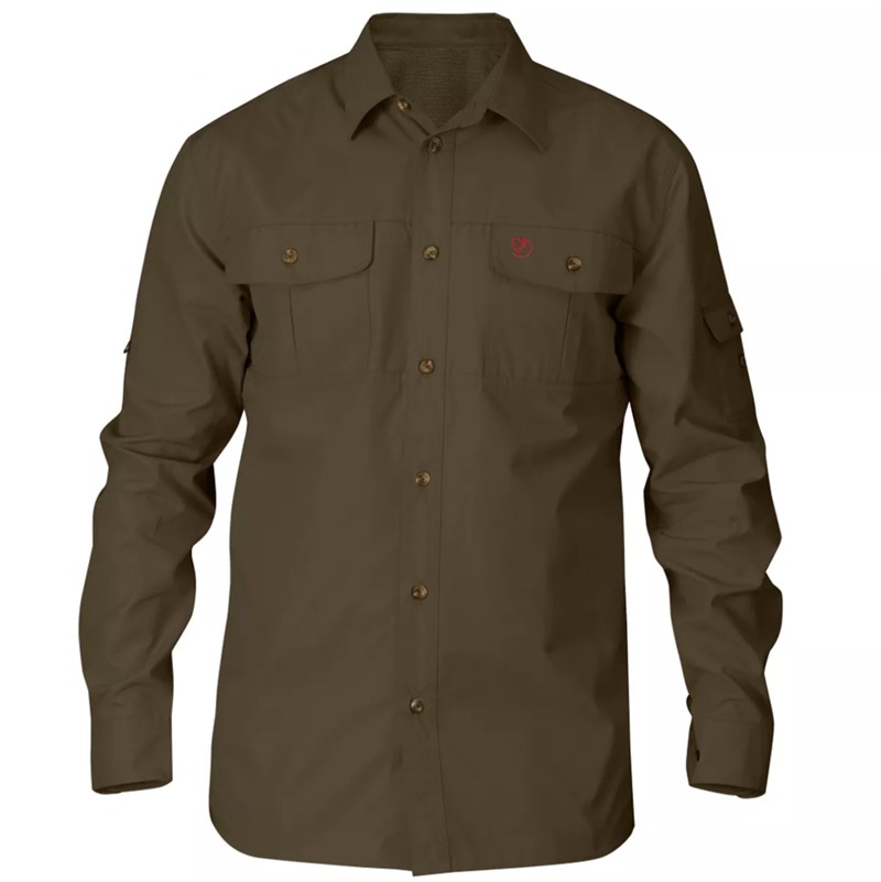 Fjallraven Singi Trekking Shirt - Dark Olive