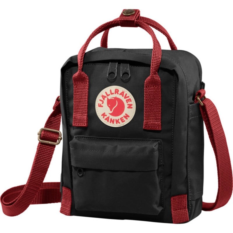 Fjällräven Kånken Sling Black-Ox Red
