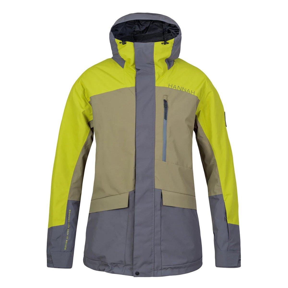 Hannah Garow FD Erkek Outdoor Mont burntolive/citronelle