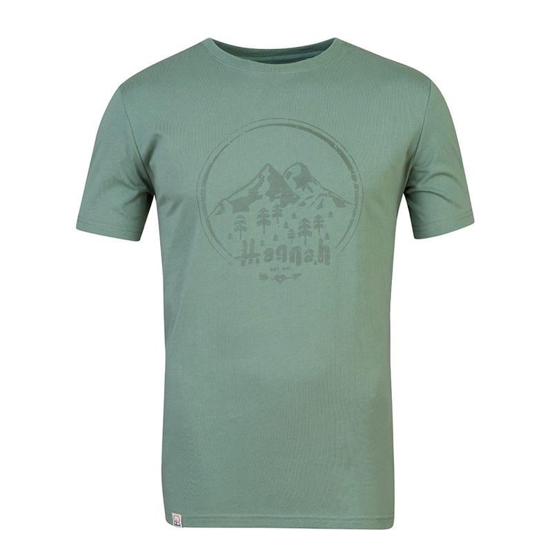 Hannah Ravi Erkek Baskılı T-Shirt Oil Green