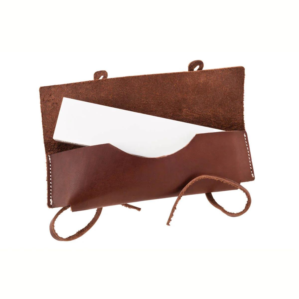 Helle Sharpening stone L with leather holster