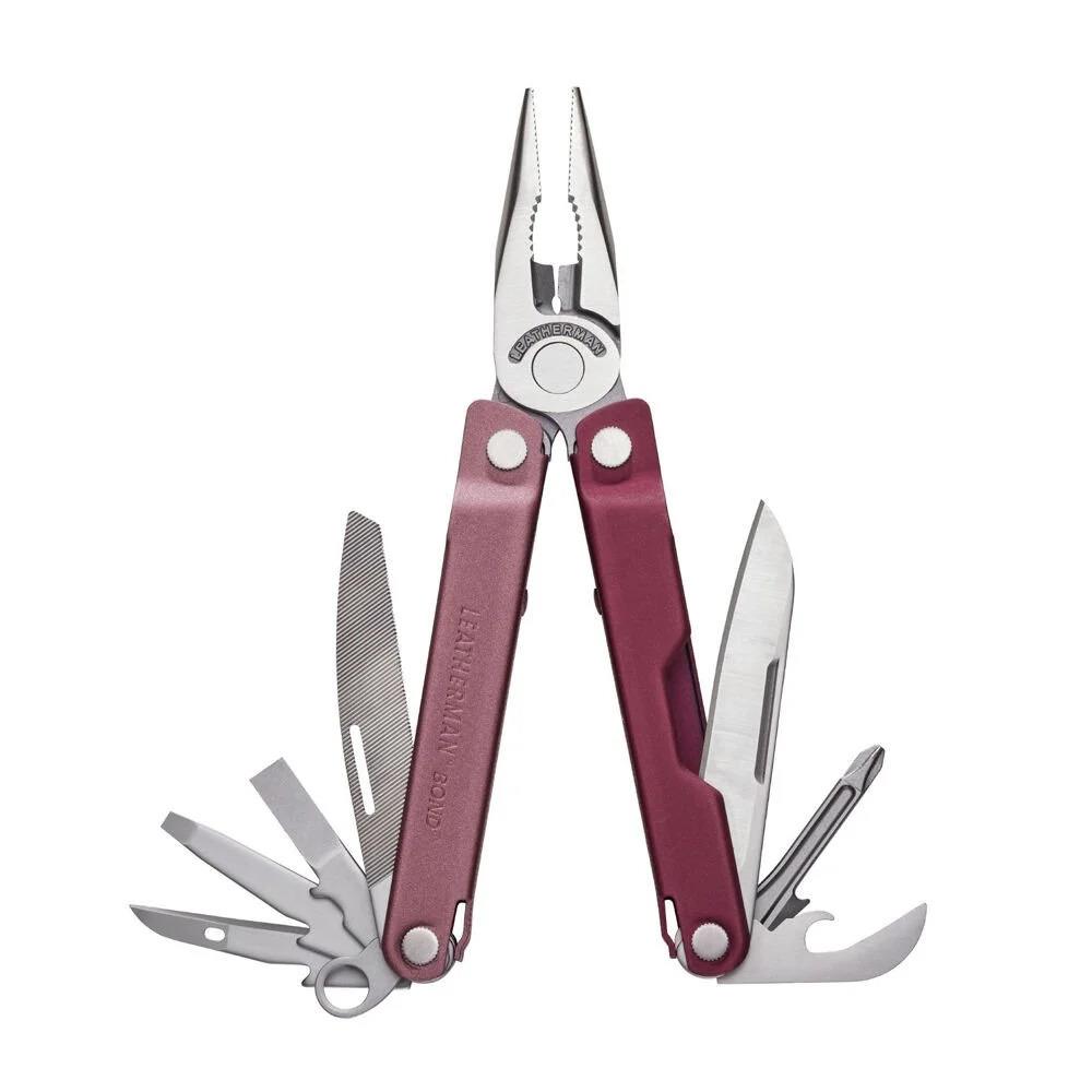 Leatherman Bond Heathered Cranberry