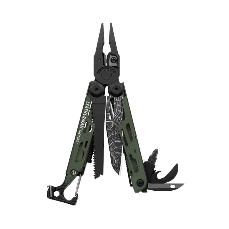 Leatherman Signal Green Topo Blade