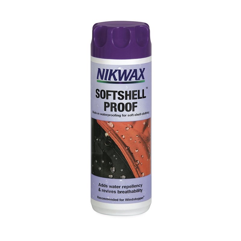 Nikwax Softshell Proof Wash-In 300ml Softshell Kumaş Yıkama şeffaf