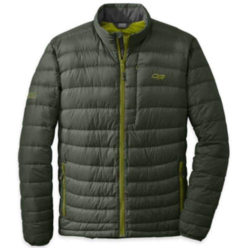 OR Men's Transcendent Down Sweater evergreen-hops