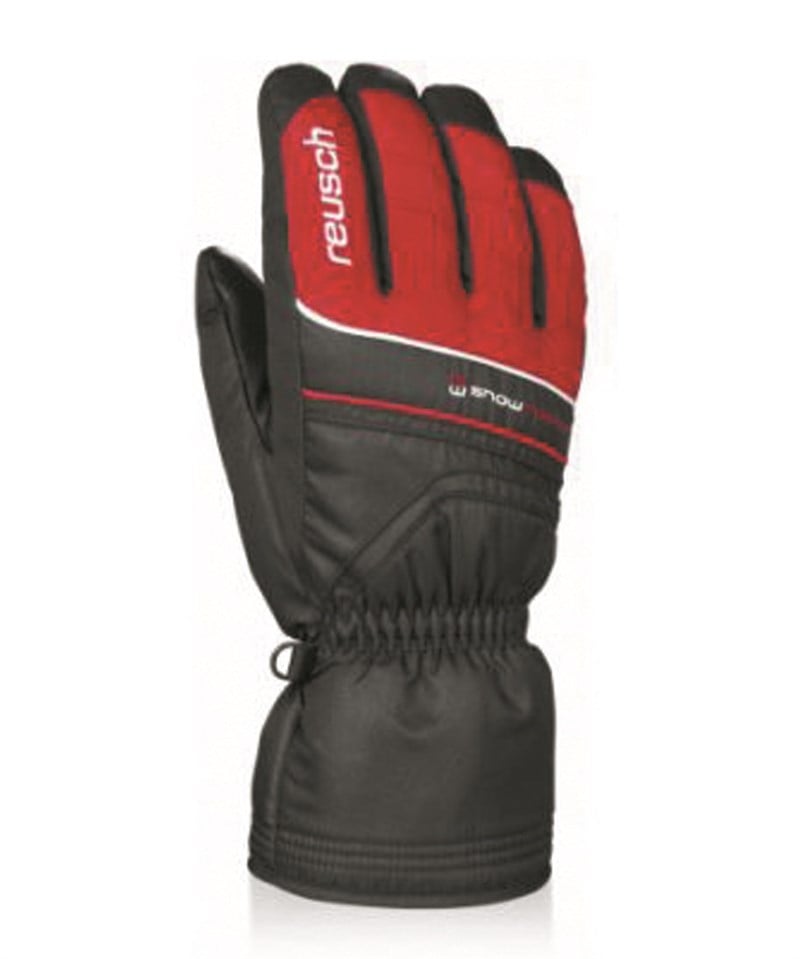 REUSCH - Snowmaster Kayak Eldiveni Siyah/Kırmızı