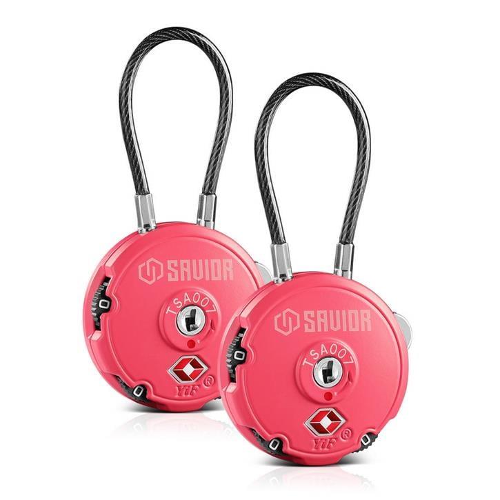 SAVIOR 3 Hane Asma Kilit (2'li) (Pembe)