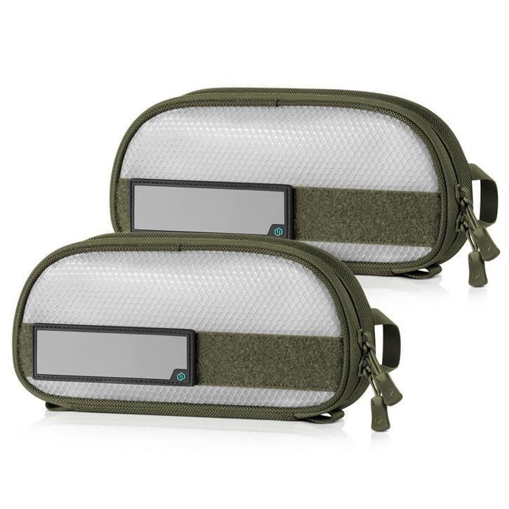 SAVIOR PRO CORE Aksesuar Çantası (2'li) 10 x 5 (K.Yeşil)