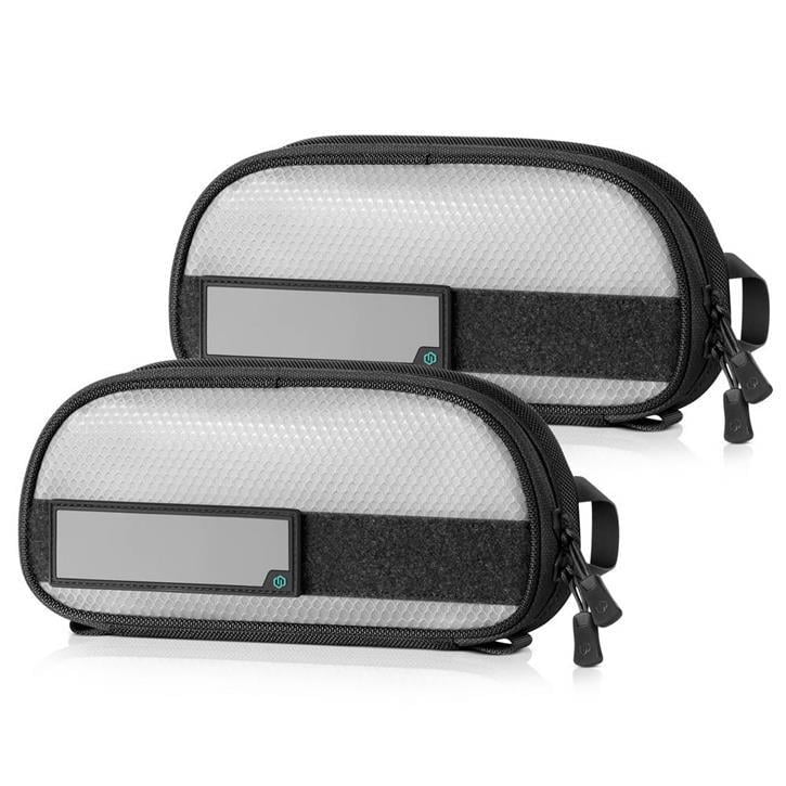 SAVIOR PRO CORE Aksesuar Çantası (2'li) 10 x 5 (Mat Siyah)