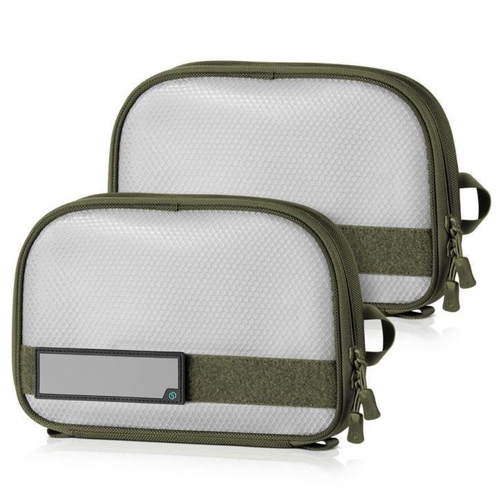 SAVIOR PRO CORE Aksesuar Çantası (2'li Pket) 10 x 7 (K.Yeşil)