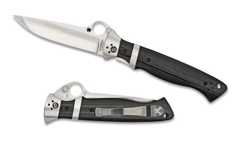 SPYDERCO C149GP VALLOTTON SUB-HILT CAKI